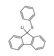9-phenylthiofluoren-9-yl-lithium结构式