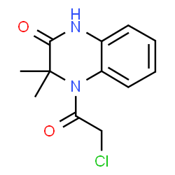 4-(氯乙酰基)-3,3-二甲基-3,4-二氢喹喔啉-2(1H)-酮图片