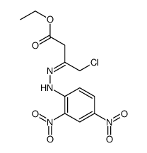 ethyl 4-chloro-3-[(2,4-dinitrophenyl)hydrazinylidene]butanoate Structure