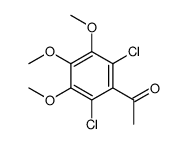 1-(2,6-dichloro-3,4,5-trimethoxyphenyl)ethanone Structure