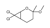 7,7-Dichloro-3-methoxy-3-methyl-2-oxabicyclo[4.1.0]heptane Structure