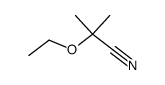 2-ethoxyisobutyronitrile Structure