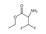 D-Alanine, 3,3-difluoro-, ethyl ester (9CI) structure