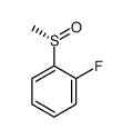 Benzene, 1-fluoro-2-[(S)-methylsulfinyl]- (9CI)结构式