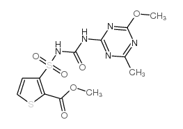噻吩磺隆结构式