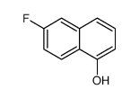6-氟-1-萘酚结构式