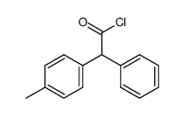 (4-methylphenyl)phenylacetyl chloride结构式