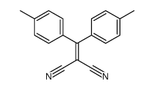 2-[bis(4-methylphenyl)methylidene]propanedinitrile Structure