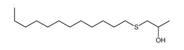 1-dodecylsulfanylpropan-2-ol结构式