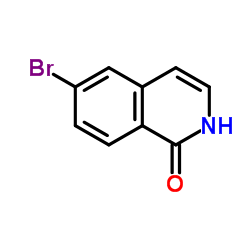 6-BROMO-2H-ISOQUINOLIN-1-ONE structure