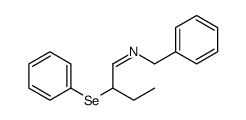N-benzyl-2-phenylselanylbutan-1-imine结构式