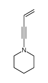 Piperidine, 1-(3-buten-1-ynyl)- (9CI)结构式