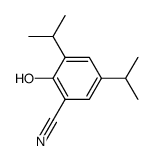 2-hydroxy-3,5-diisopropyl benzonitrile Structure