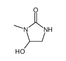 3-methyl-4-hydroxy-2-imidazolidinone结构式