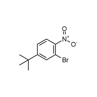 2-溴-4-(叔丁基)-1-硝基苯结构式