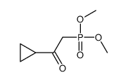 1-cyclopropyl-2-dimethoxyphosphorylethanone Structure