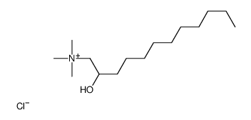 2-hydroxydodecyl(trimethyl)azanium,chloride Structure