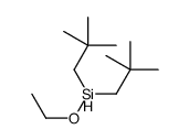 bis(2,2-dimethylpropyl)-ethoxysilane结构式