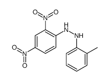 1-(2,4-dinitrophenyl)-2-(2-methylphenyl)hydrazine结构式