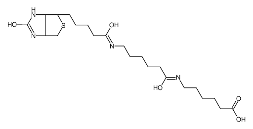 Biotin-C5-amino-C5-amino Structure