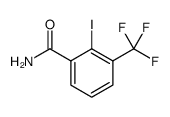 Benzamide, 2-iodo-3-(trifluoromethyl) Structure