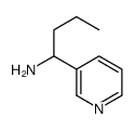 1-(3-吡啶)-1-丁胺结构式