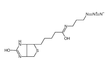 N-(3-叠氮丙基)生物素胺结构式