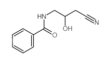 N-(3-cyano-2-hydroxy-propyl)benzamide Structure