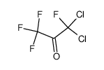 3,3-dichloro-1,1,1,3-tetrafluoroacetone结构式