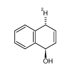 trans-4-deuterio-1,4-dihydro-1-hydroxynaphthalene Structure
