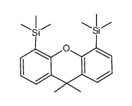 4,5-bis(trimethylsilyl)-9,9-dimethylxanthene结构式