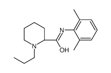 (R)-N-(2,6-Dimethylphenyl)-1-propylpiperidine-2-carboxamide Structure