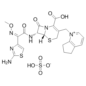 硫酸头孢匹罗结构式