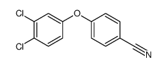 4-(3,4-二氯苯氧基)苯甲腈结构式