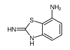 2,7-二氨基苯并噻唑结构式