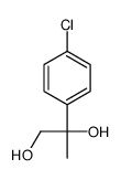 2-(4-chlorophenyl)propane-1,2-diol结构式