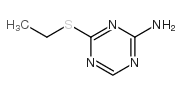 4-(Ethylthio)-1,3,5-triazin-2-amine Structure