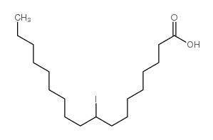 9-iodooctadecanoic acid结构式