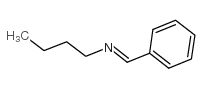 1-Butanamine,N-(phenylmethylene)- structure