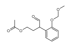 3-(2-(methoxymethoxy)phenyl)-4-oxobutyl acetate Structure