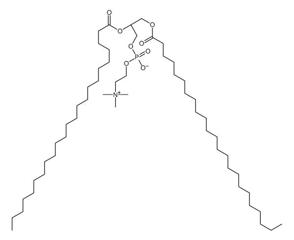 1,2-ditricosanoyl-sn-glycero-3-phosphocholine Structure