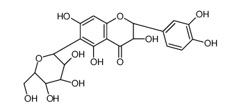 taxifolin 6-C-glucoside Structure