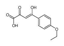 4-(4-ethoxyphenyl)-4-hydroxy-2-oxobut-3-enoic acid Structure