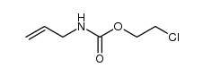 allyl-carbamic acid-(2-chloro-ethyl ester) Structure