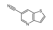 (9CI)-噻吩并[3,2-b]吡啶-6-甲腈结构式
