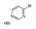 4-溴嘧啶 氢溴酸盐结构式