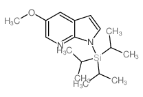 5-甲氧基-1-(三异丙基甲硅烷基)-1H-吡咯并[2,3-b]吡啶图片
