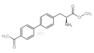 (S)-Methyl 3-(4'-acetylbiphenyl-4-yl)-2-aminopropanoate hydrochloride picture