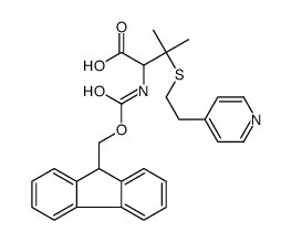 FMOC-S-(2-(4-PYRIDYL)ETHYL)-DL-PENICILLAMINE Structure