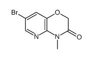 7-Bromo-4-Methyl-4H-Pyrido[3,2-B][1,4]Oxazin-3-One Structure